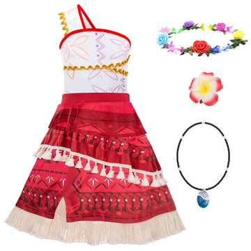 Meland Princess Dress Up For Girls - Princess Costume For Girl Dress Up & Pretend Play, Kids Princess Dress For Toddler 3-8(7-8
