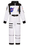 Cuteshower Kids Astronaut Nasa Costume For Boys Girls Space Jumpsuit Halloween (Orange, 5-7 Years)