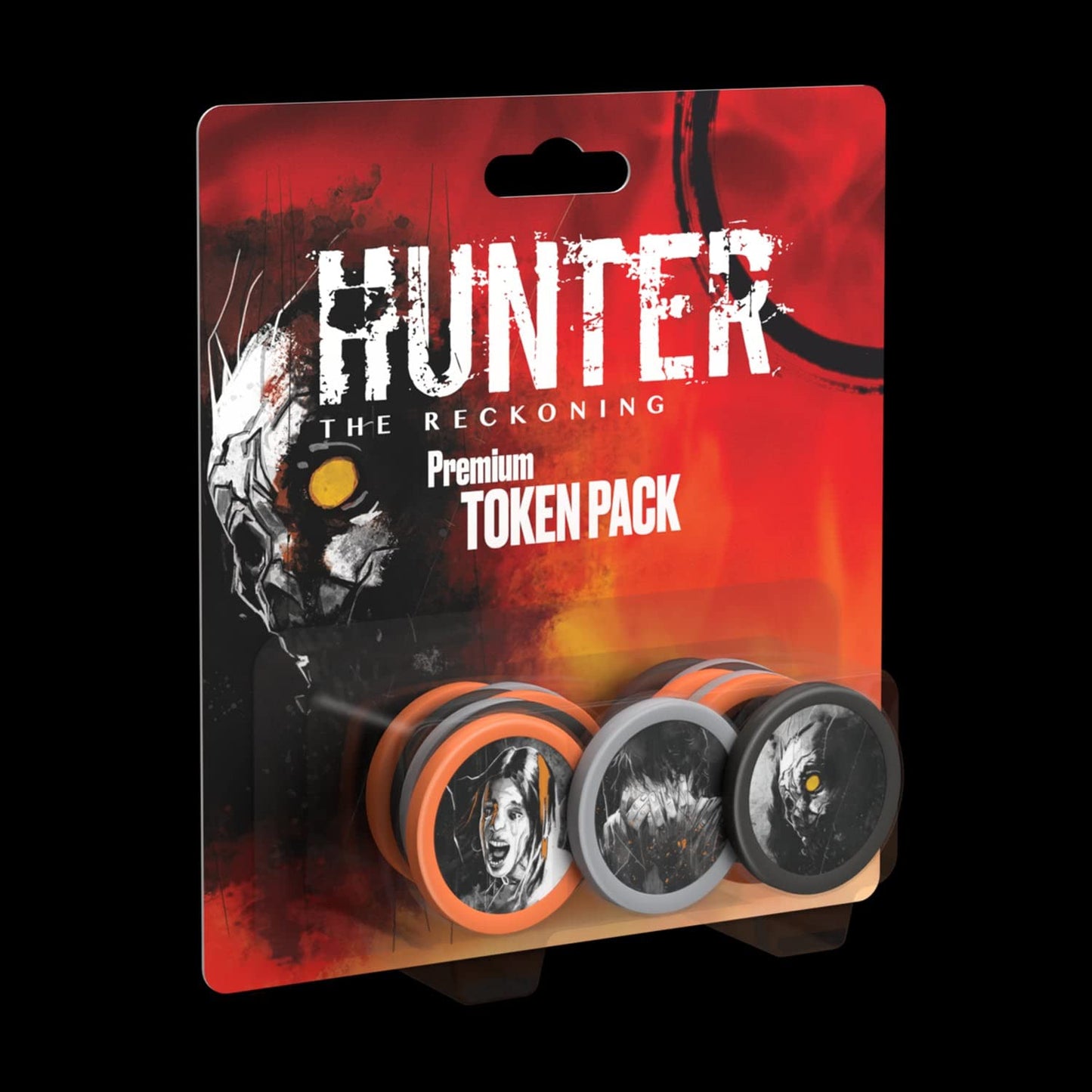 Renegade Game Studios Hunter: The Reckoning 5Th Edition Roleplaying Game: Premium Token Pack - 15 Tokens, Track Danger, Desperation & Despair