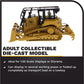 Diecast Masters CAT Caterpillar D6 Track Type Tractor Dozer with SU cutting edge and Operator High Line Series 1/50 Diecast Model 85553
