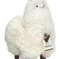 AlpacaNext Llama Stuffed Animal - 12 inch. Cute  Soft and Cuddly Alpaca Plush Toy Handcrafted on Real Alpaka Natural Fur  (12 inches  White)