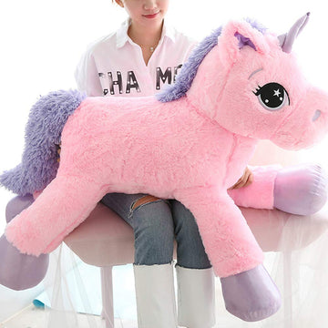 Sofipal Giant Unicorn Stuffed Animal Toys,Large Pink Unicorns Plush Pillow Cushion For Birthday,Valentines,Bedroom 43'
