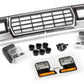 Traxxas 8070 Ford Bronco Grill and Headlight Housing, Black