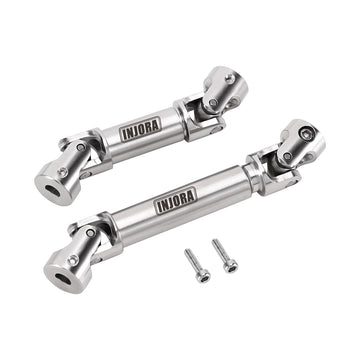 Injora Stainless Steel Center Drive Shafts For 1/18 Hpi Venture 18 Cr18P Rc Upgrade