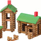 Maxim Enterprise Tumble Tree Timbers Wood Building Set - 450 Pieces, Educational STEM Toy, Brown, Model 53036