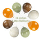Sage Green And Orange Balloons, 12 Inch Green Brown Orange Balloons Olive Green Brown Beige Jungle Safari Wild Woodland Balloon