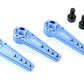 Apex RC Products Blue 25T for Futaba/Savox Aluminum Servo Horn - 3 Pack #8027