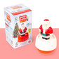 RATNAS Sweet Santa Rolypoly Push and Shake Wobbling Bell Sounds Musical Rattling Toy for New Born Babies & Toddlers