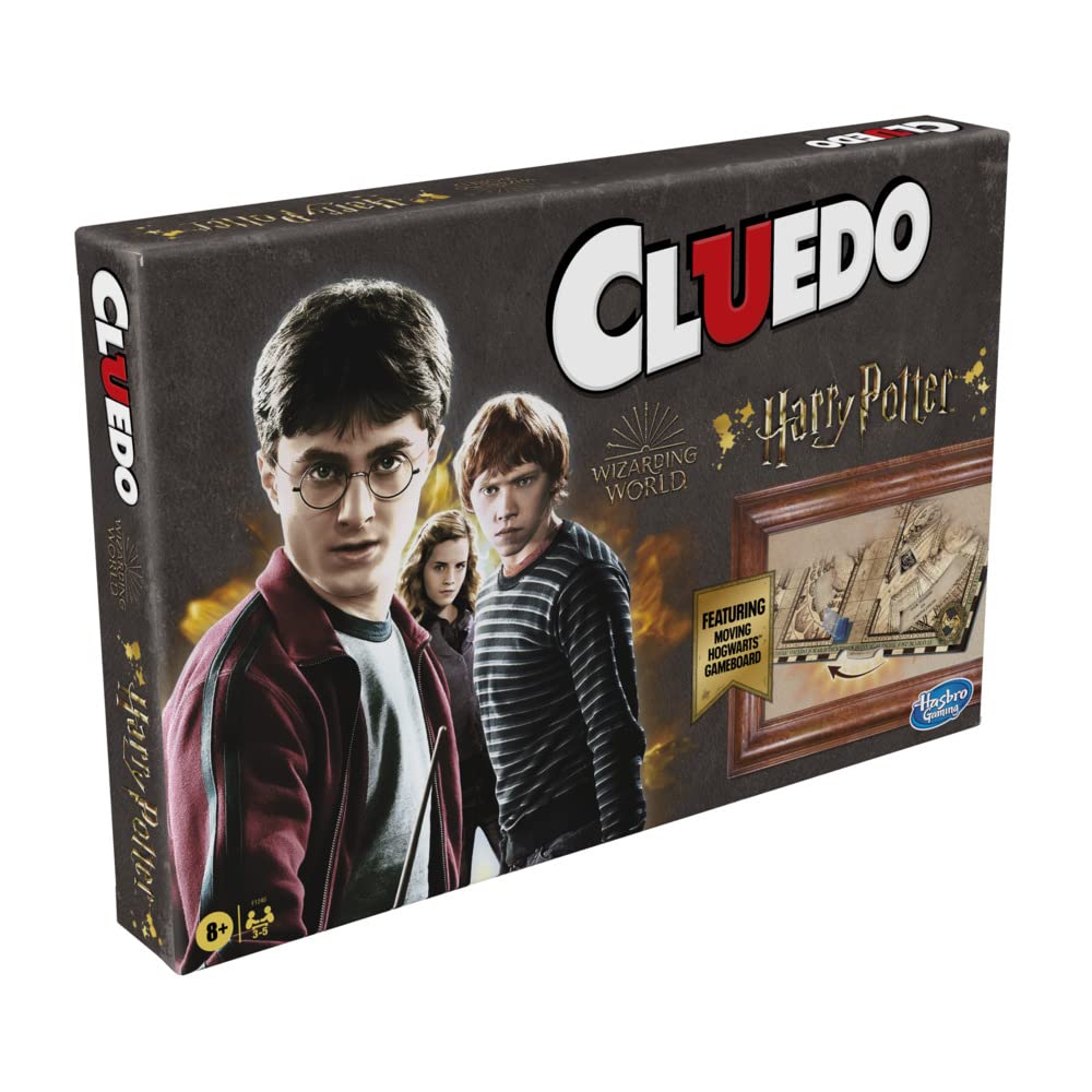 Hasbro Gaming Clue: Wizarding World Edition Board Game for 3-5 Players, Multicolor, Ages 8+, Model F1240
