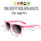 Tuparka 12 Pack Sunglasses Neon Colors Sunglasses Party Favors Goody Bag Fillers Bulk For Birthday Party Beach Pool Party, 12 Colors