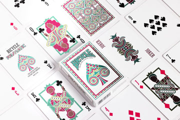 Bicycle Prismatic Playing Cards - Modern  Vibrant Design  Cold Foiling - Perfect for Card Games and Magic Tricks