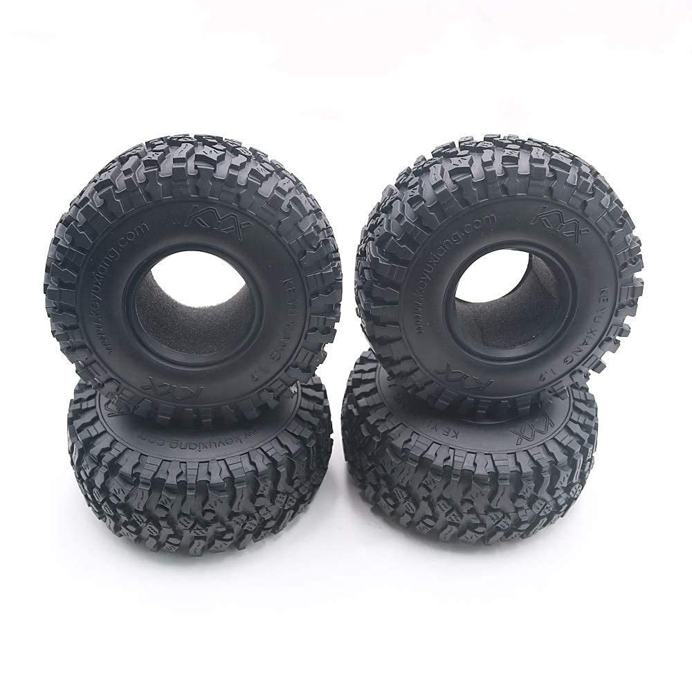 KYX Racing Rubber 1.9 Inch Tires 118mm x 45mm Tyres for 1/10 Rc Crawler (2pcs)