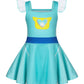 Marendyee Girls Kitties Costume Dress Christmas Gift For Kids Flutter Sleeve Cosplay Dresses Birthday 1-2 Years