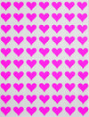 1/2 Inch (0.50) Heart Sticker Bulk Labels Sheets Diy Scrapbooking Stickers For Valentine'S Day, Stationery, Arts & Crafts 13Mm, 7560-Pack (Neon Pink) By Royal Green