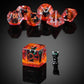 Black Cat Gaming Dice Set D&D, DNDND 7PCS Resin DND Dice with Velvet Bag for Dungeons and Dragons Role Playing Games and Tableto