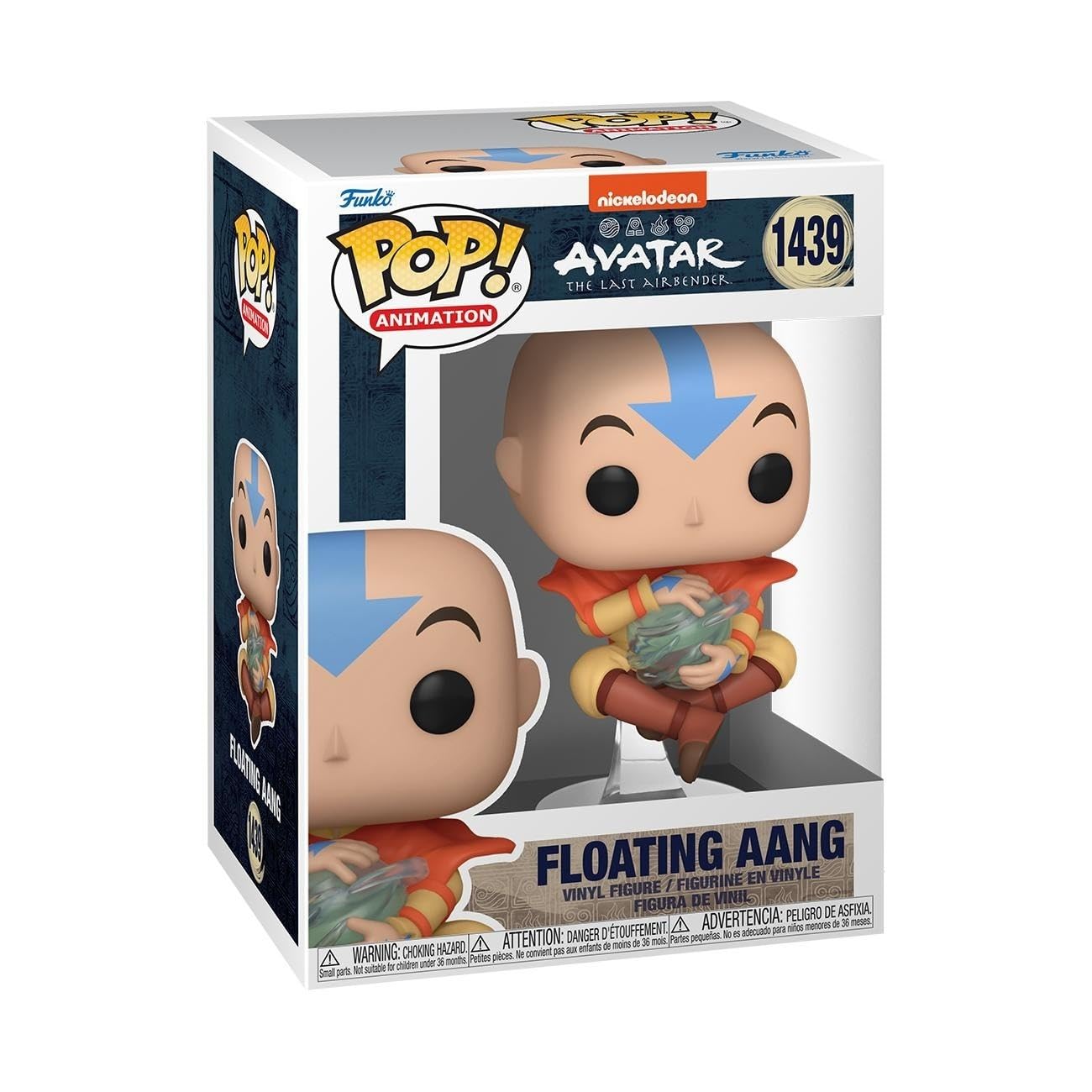 Funko POP! Animation Aang Floating Vinyl Figure - Collectible Multicolor Model 72099 - Official Merchandise for Anime Fans
