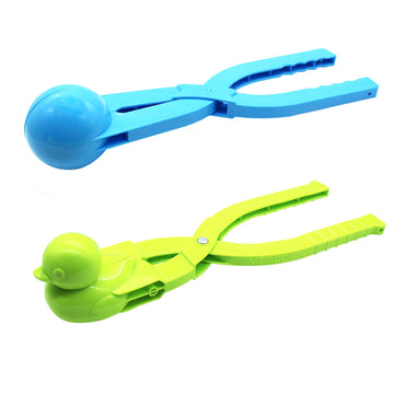 2 Pieces Snowball Maker,Large Winter Snowball Maker Clip, Duck and Snowball Shaped Snow Toys for Kids Outdoor Winter Play Snow T