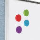 Learning Resources Super Strong Magnets, 4 Vibrant Colored Magnets, Hang On Whiteboards Or Refrigerators