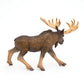 Papo Standing North American Moose Toy Figure  Multicolor