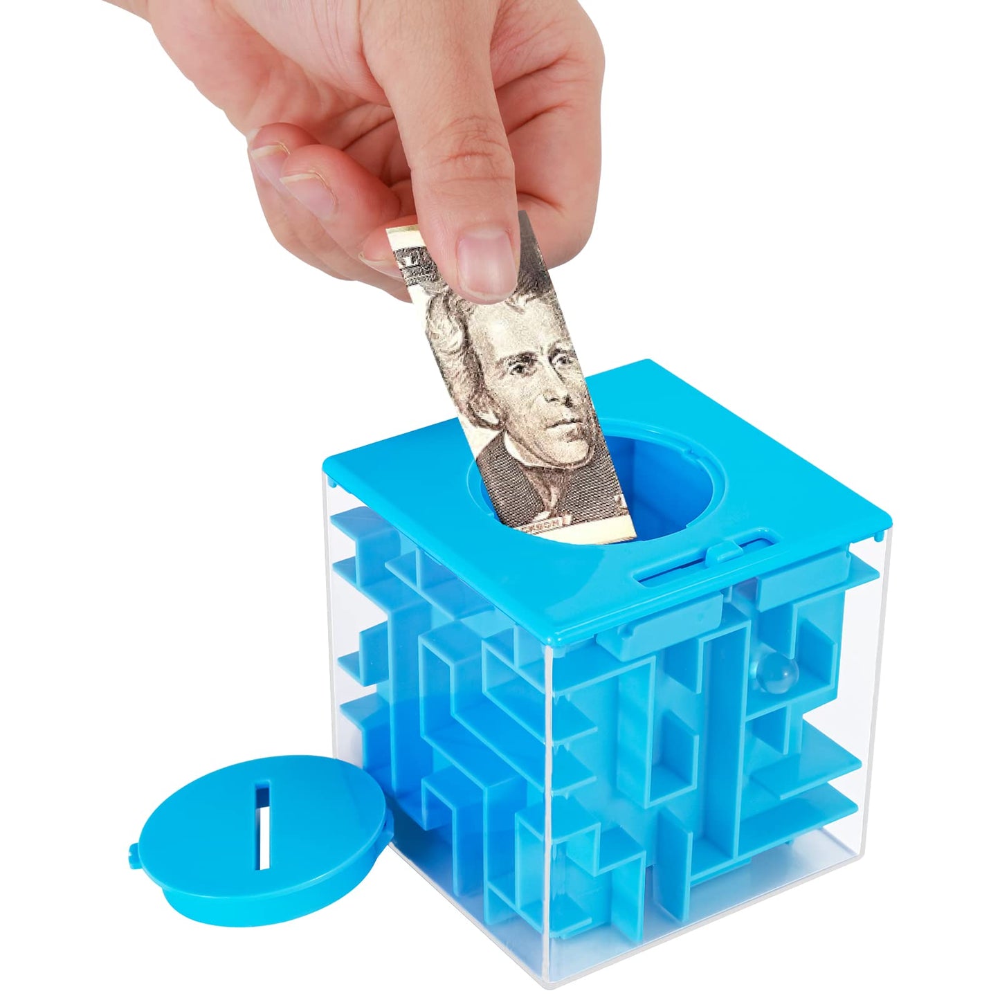 Thinkmax Money Maze Puzzle Box For Kids And Adults, Perfect Money Holder Maze Puzzle Gift Box (6 Pack)