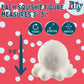 Idiy Diy Party Craft Kit Jumbo Ocean Pals Squishies (8 Unique Sea Animals W 12 Fabric Paints) -White Kawaii Scented Slow Rise Sq