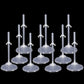 Lnq Luniqi 10Pcs Doll Stand Transparent Doll Display Holder Action Figure Display Rack Doll Model Support Frame Accessories