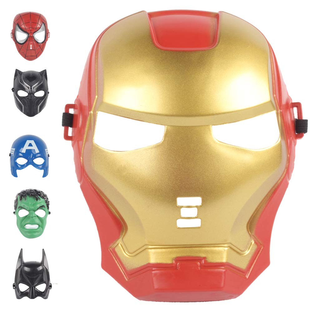 Avazera Superhero mask for Kids,Superhero Costumes Children's Birthday Parties, Superhero Toys Gifts for Halloween Cosplay Parti