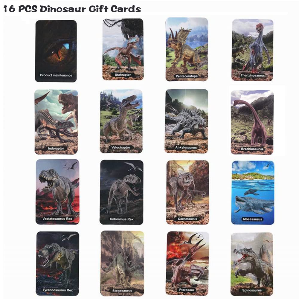 Eoivsh 3Pcs Dinosaur Toys Set: Tyrannosaurus Raptor & Vastatosaurus Rex & Mosasaurus, Large Plastic Dinosaur Figures, Dinosaur Figurine Toys For Gift,Cake Topper,Party Favor