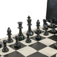U.S. Chess Supreme Triple Weighted Chess Set Combo (Black)
