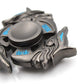Mtele Fidget Spinner Metal Hand Spinner Edc Adhd Focus Toy Ultra Durable High Speed Anxiety Relief Toy,Black Fox