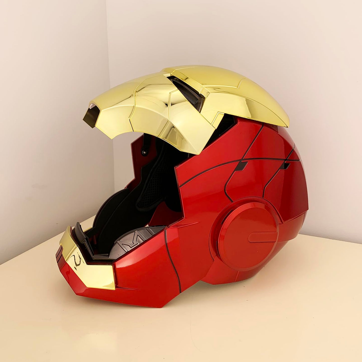 Iron-Man MK 5 Wearable Electronic Helmet: Voice & Remote Controlled, Perfect Super Hero Mask,Can Cosplay and Collectible Figures