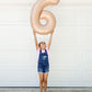 Light Brown 6 Balloon, Tan Number Balloons 40 Inch, 6Th Balloons For Beige Birthday Decorations, Sandy Brown And Black Party Sup