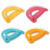 Intex 58859EP Sit 'N Float Inflatable Colorful Floating Tube Loungers with Backrest and Cup Holders for Pool  Lake  and Rivers  4 Pack (Colors Vary)