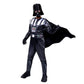 Star Wars Darth Vader Official Youth Costume - Premium Quality Padded Jumpsuit With Plastic Mask And Detachable Cape (Xs) Multi