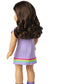 American Girl Truly Me 18-Inch Doll #121 With Brown Eyes, Dark-Brown Hair, Lt-To-Med Skin, T-Shirt Dress, For Ages 6+