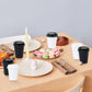 12 Set Dollhouse Miniatures Coffee Cups 1:12 Mini Takeaway Coffee Cup Miniature Dollhouse Accessories Mini Things For Mini Coffe