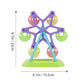 Toyvian Ferris Wheel Playset Toy Preschool Toy Ferris Wheels Toys Amusement Park Carnival Dolls Playset For Kid