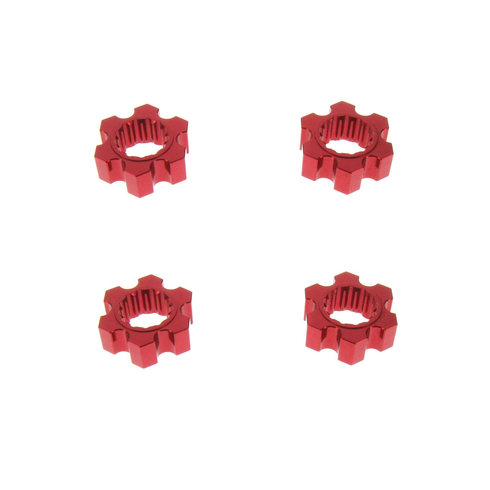 Atomik Alloy Hex Adapter - RC Car Replacement for Traxxas X-Maxx - Hardened, Durable Billet 6061 Aluminum, Chassis Upgrade Part 