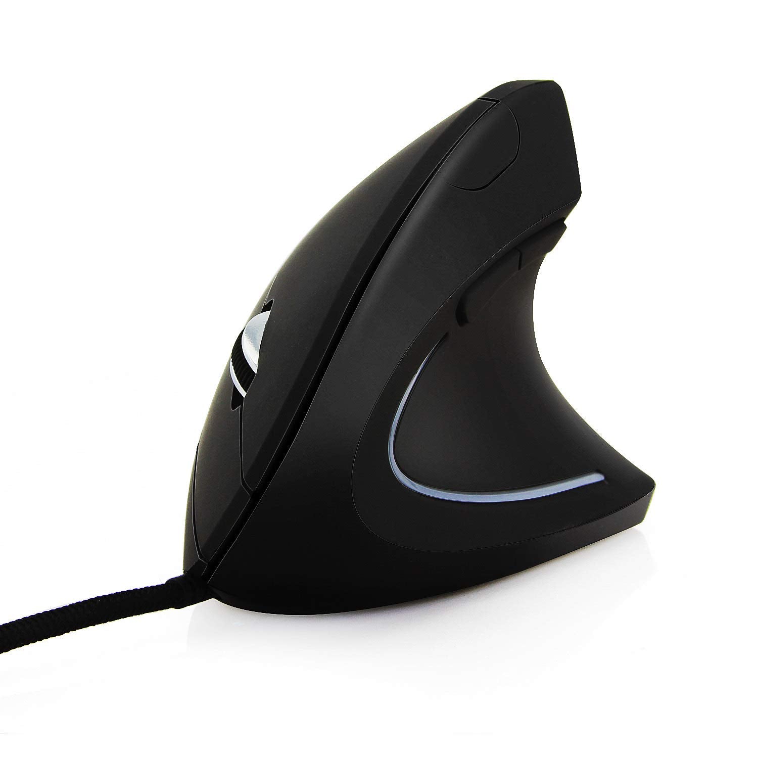 Ai5G Wired Vertical Mouse Adjustable DPI Laptop Desktop Computer Mouse Optical Mice (for Right Hand)