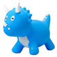 Playzap Bouncy Animal, Bouncing Jumping Horse Animal Hopper Hopping Toys, Inflatable Bouncy Ride On Toy For Kids/Toddlers/Children (Pump Included)