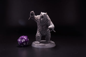 Wildspire 3 Large Monsters Booster Set For Dnd Miniatures - Sharkenbear, Lamia, Archdevil - Large Size Minis For D&D Miniatures