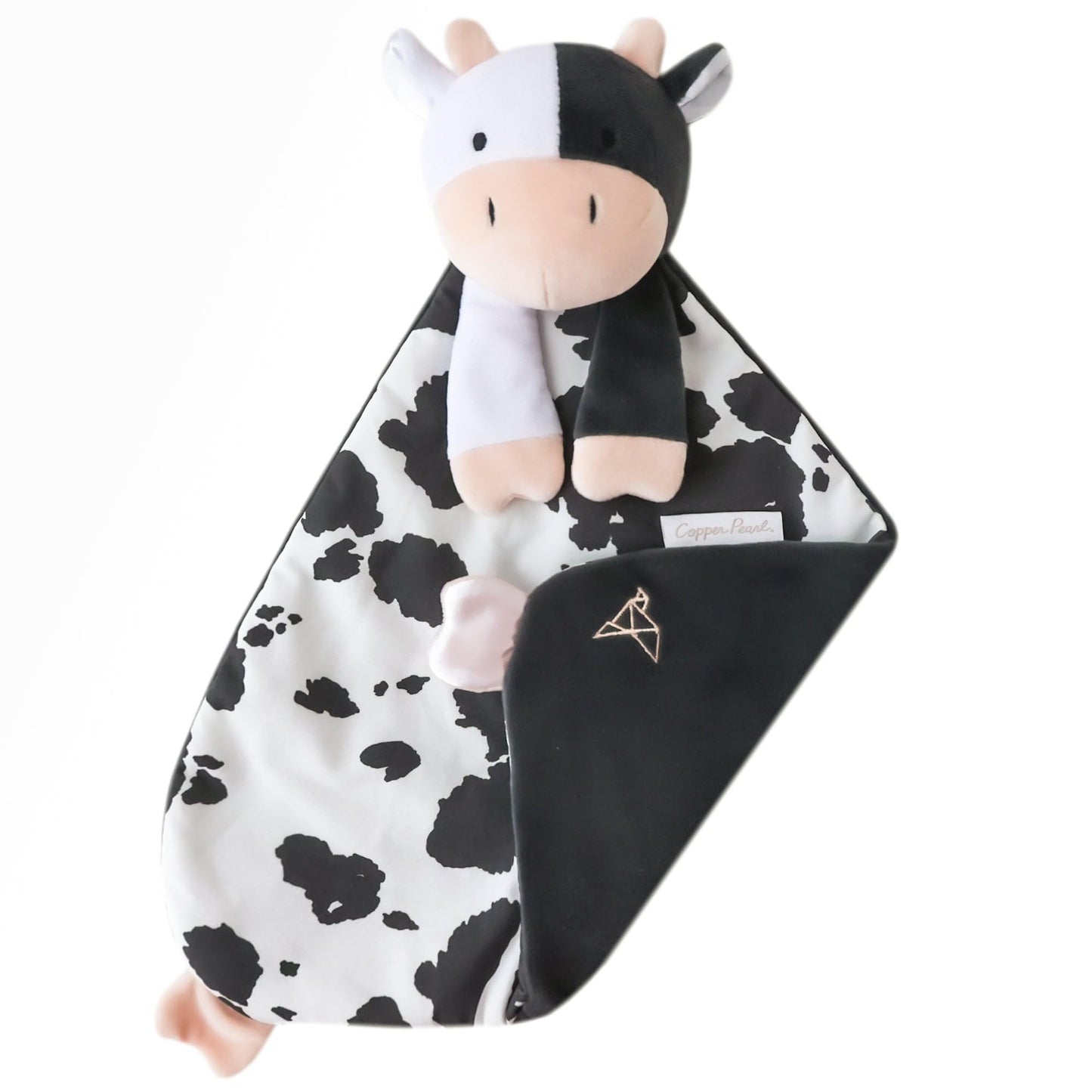 Copper Pearl Character Lovey Plush: Soft Cow Plush Baby Blankets, Baby Lovey And Cow Toy For Companionship And Entertainment - C