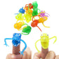 Toyvian 20 Pcs Plastic Finger Monsters For Kids Party Bag Fillers Fun Toys Puppet Show (Random Pattern)