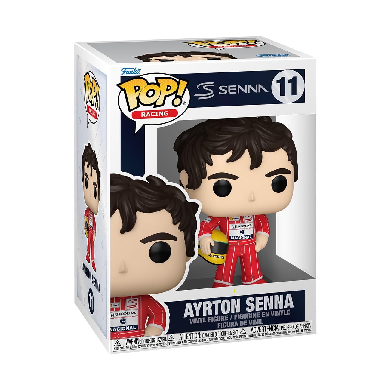 Funko POP Racing: McLaren - Ayrton Senna - Collectable Vinyl Figure - Gift Idea - Official Merchandise - for Kids & Adults - Spo