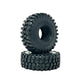 Generic Little Guy Racing Parts Black Label M/T (63mm) 1.0 Inch Tires Compatible with 1/24 RC Axial SCX24, RGT, Element, Enduro,