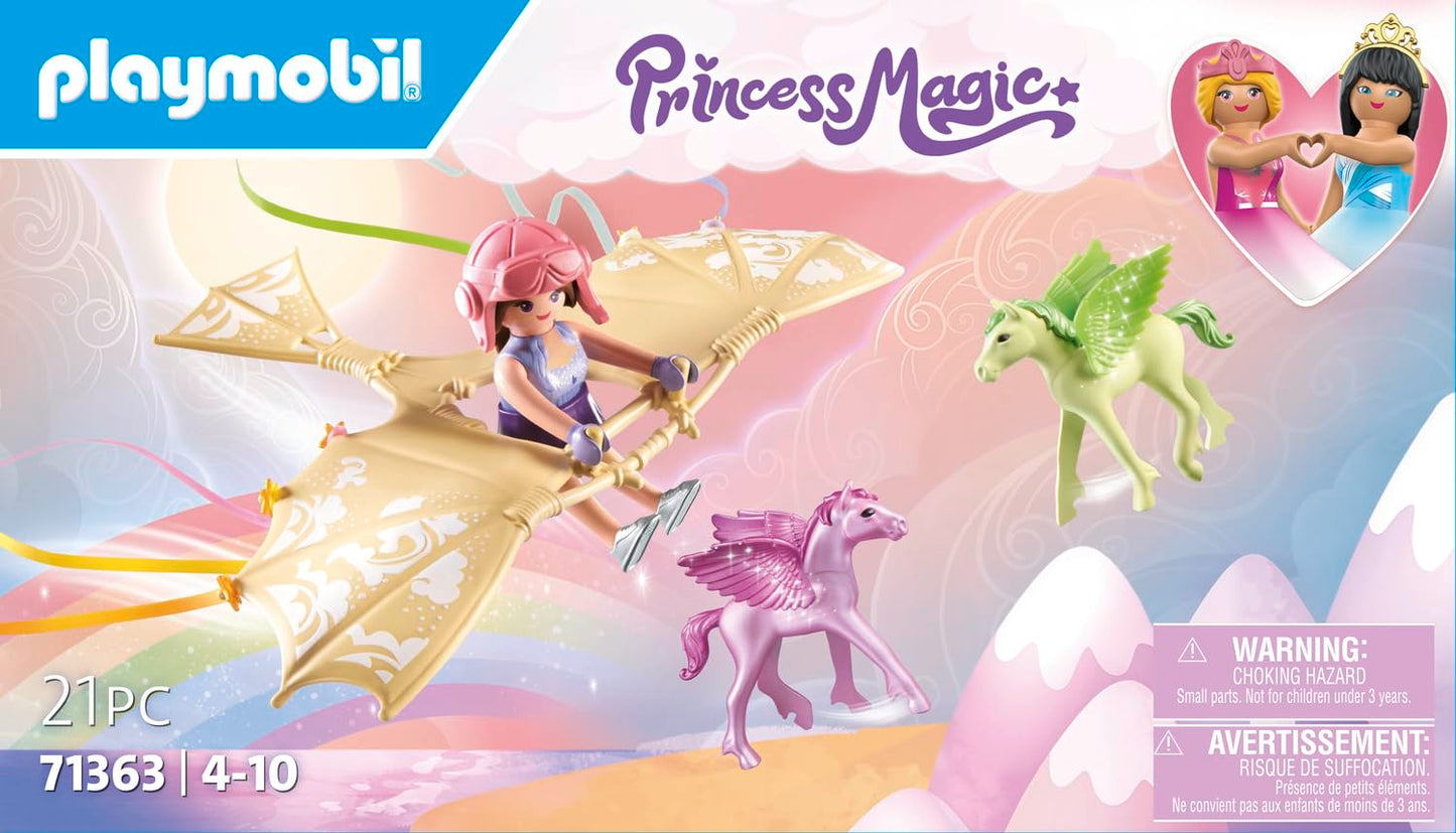 Playmobil Trip With Pegasus Foals In The Clouds