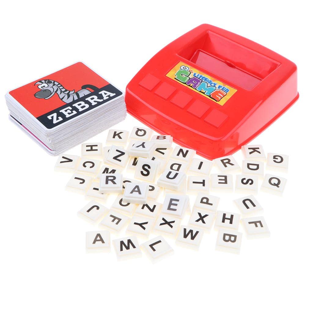 LOOM TREE 57 Pieces/Set Alphabet Letter Spelling Game Match Flashcard Word Machine Toy | Educational | Reading & Writing | Other