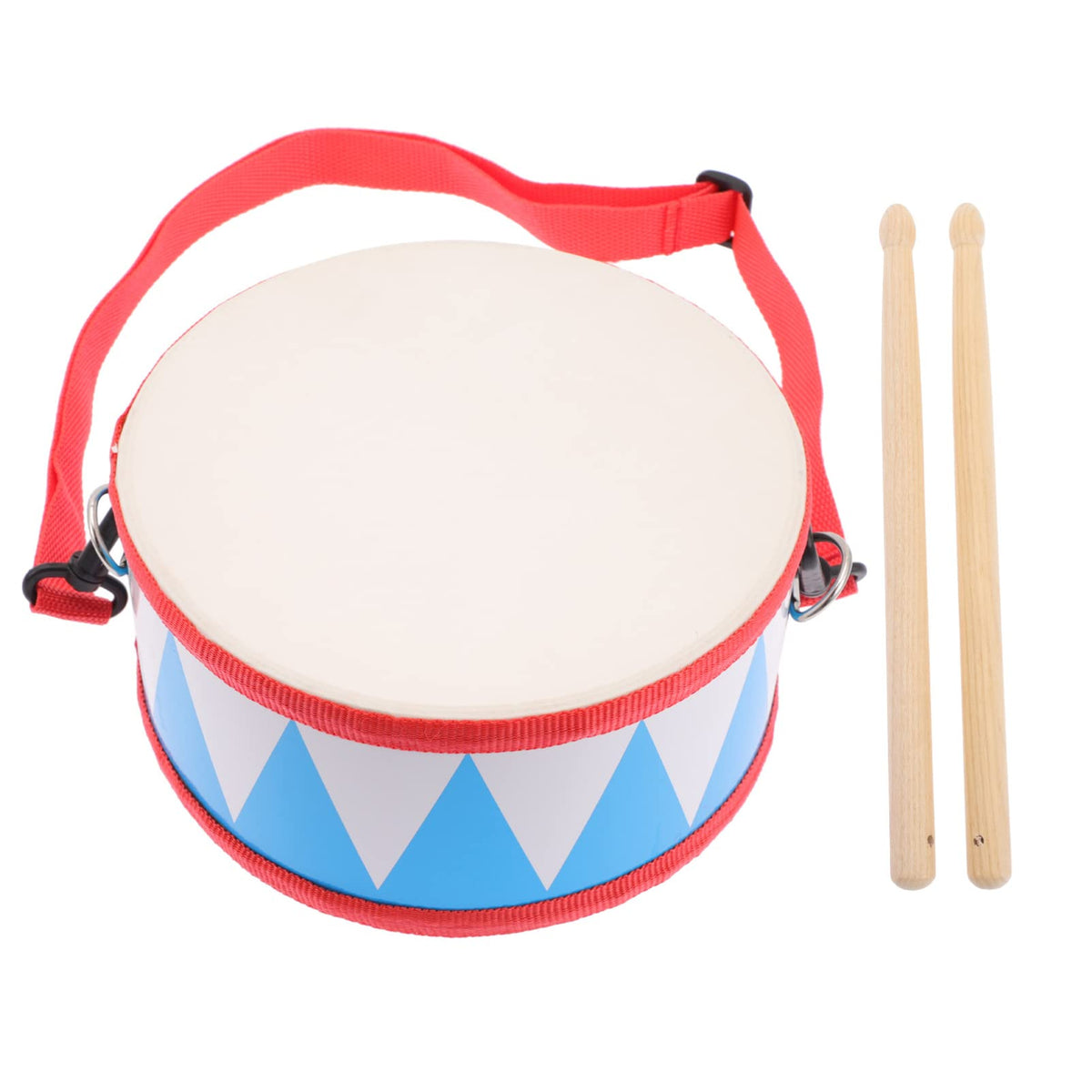Excluzo Hand Drum With Drumsticks Drum Percussion Musical Instruments Educational Instruments Toy For Children Kids