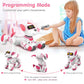 Vatos Remote Control Robot Dog Toy For Kids - Interactive Touch & Follow 17 Functions Robot Dog Pet, Programmable Smart Walking Puppy Intelligent Dancing Rc Robot Toys For Girls 3-12 Birthday Gifts