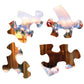Springbok 500 Piece Jigsaw Puzzle - Country Christmas, Engineered Wood, Multi Color, Model 34-01535, Made in USA